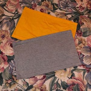 🤍2Set of Croptops 💛